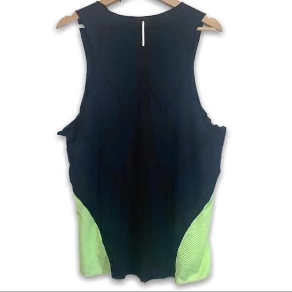 Nike FitDry Neon & Navy Tank Top - Picture 4 of 6